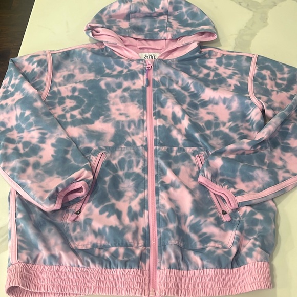 Athleta Other - Athleta Girl zip up windbreaker hoodie size Large